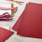48 Pack: Starry Dark Red Cardstock Paper by Recollections™, 12" x 12"